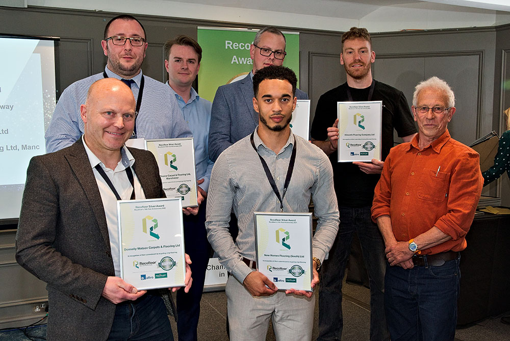 Kilworth Flooring Earns Silver Award at Recofloor Awards 2025 for Vinyl Recycling Initiatives